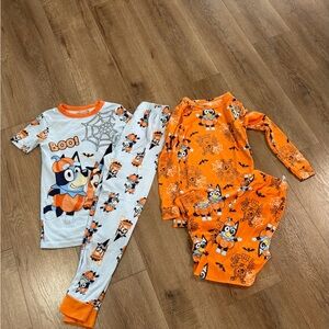 Kids Bluey Halloween Pajama Set